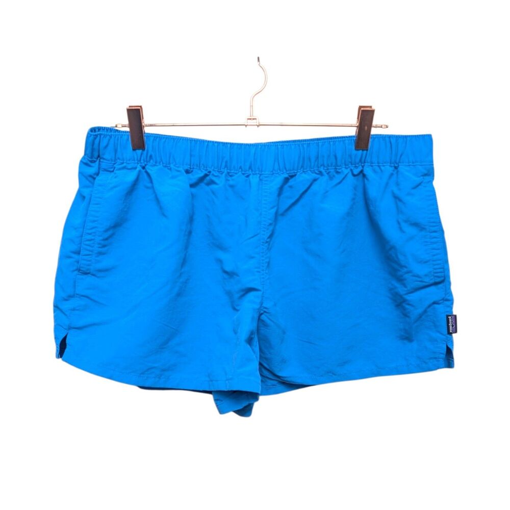 PATAGONIA Women's Barely Baggies 2.5" Shorts Joya Blue SIZE LARGE 57043